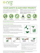 e-NRG safety flyer